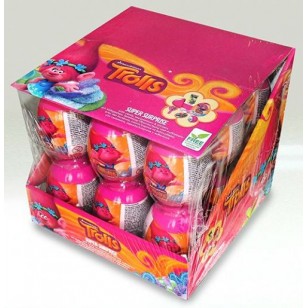 TROLLS-SUPER SURPRISE EGGS X 18 TROLLS-SUPER SURPRISE EGGS X 18